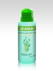 Жидкость для снятия лака Aqua Life - с экстрактом морских водорослей 110 ml