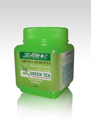 Жидкость для снятия лака «Aroma Remover - Green Tea» с поролоновой губкой 100 ml