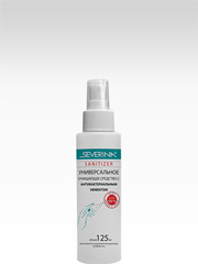 Sanitizer – Универсальное очищающее средство с антибактериальным эффектом 125 ml